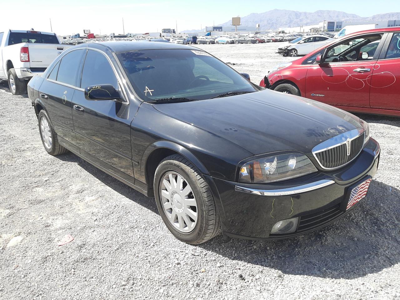 LINCOLN LS 2005 with VIN 1LNHM86S55Y645083 - Photo from auction