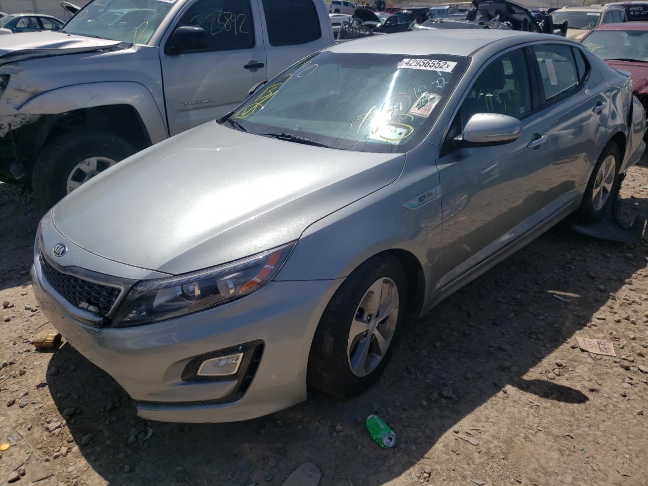 Photo 2 from auction – 2016 KIA OPTIMA HYB with VIN KNAGM4AD2G5095277