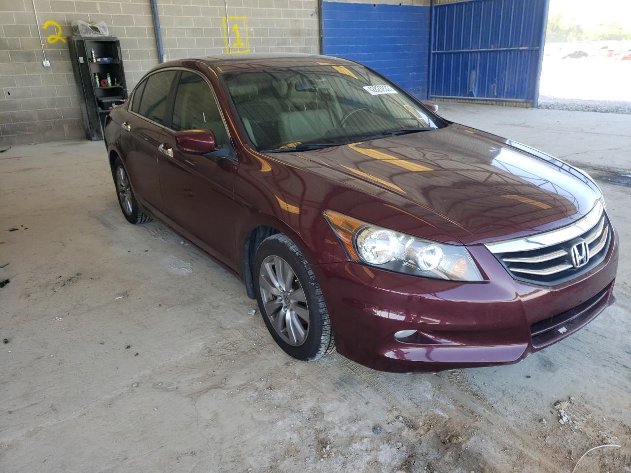 HONDA ACCORD EXL 2012 with VIN 1HGCP3F82CA010794 - Photo from auction
