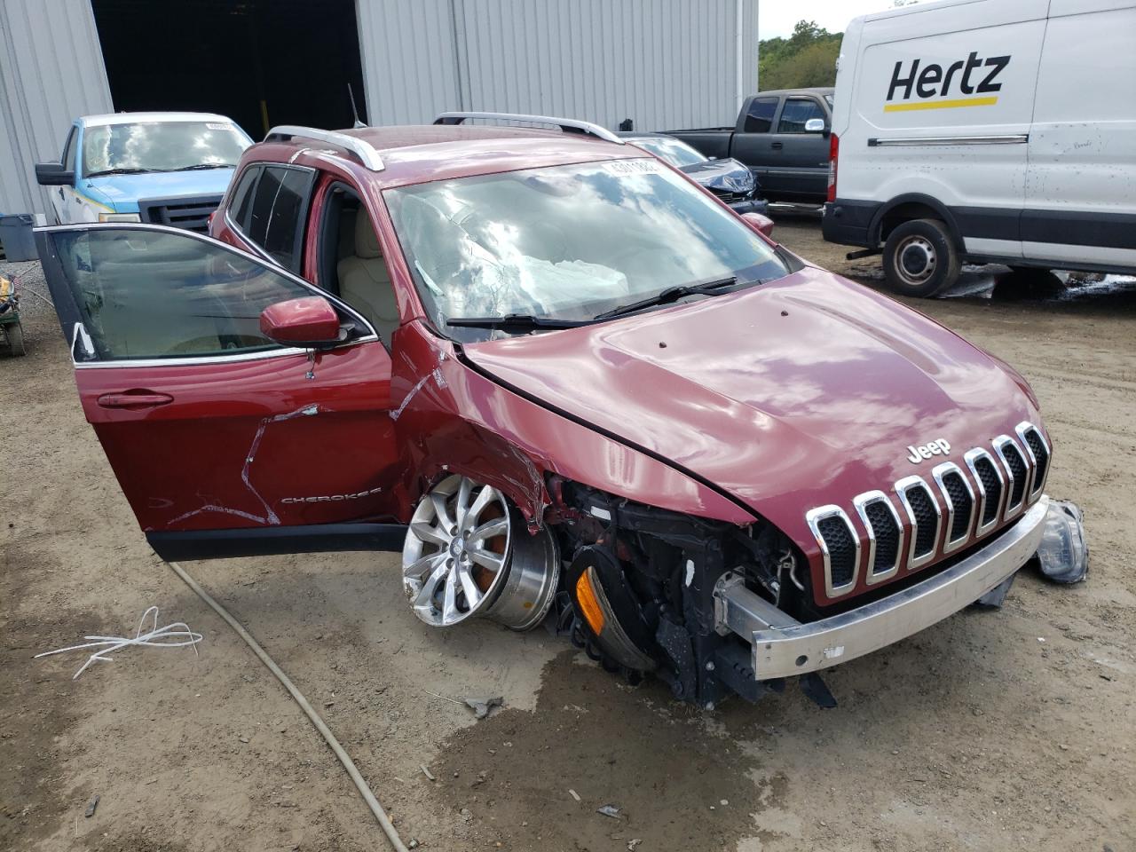 Photo 1 from auction – 2016 JEEP CHEROKEE L with VIN 1C4PJLDS5GW171522