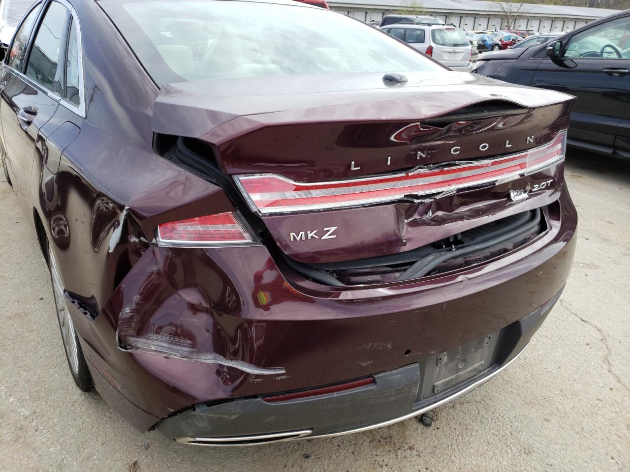 Photo 9 from auction – 2017 LINCOLN MKZ RESERV with VIN 3LN6L5E91HR644507