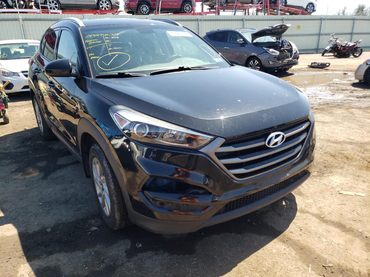 HYUNDAI TUCSON LIM 2016 with VIN KM8J3CA47GU067529 - Photo from auction