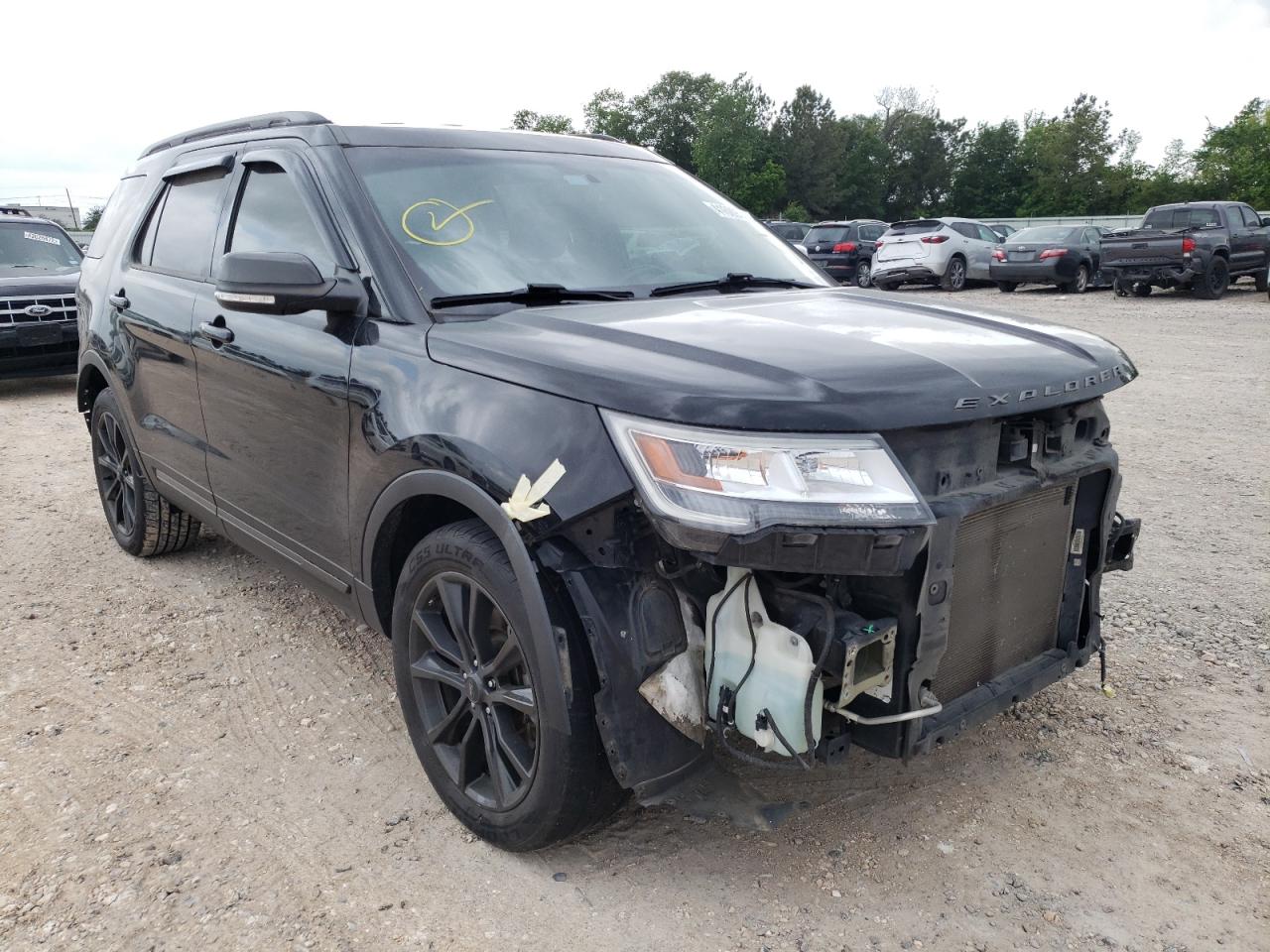 FORD EXPLORER X 2017 with VIN 1FM5K7D88HGD53092 - Photo from auction