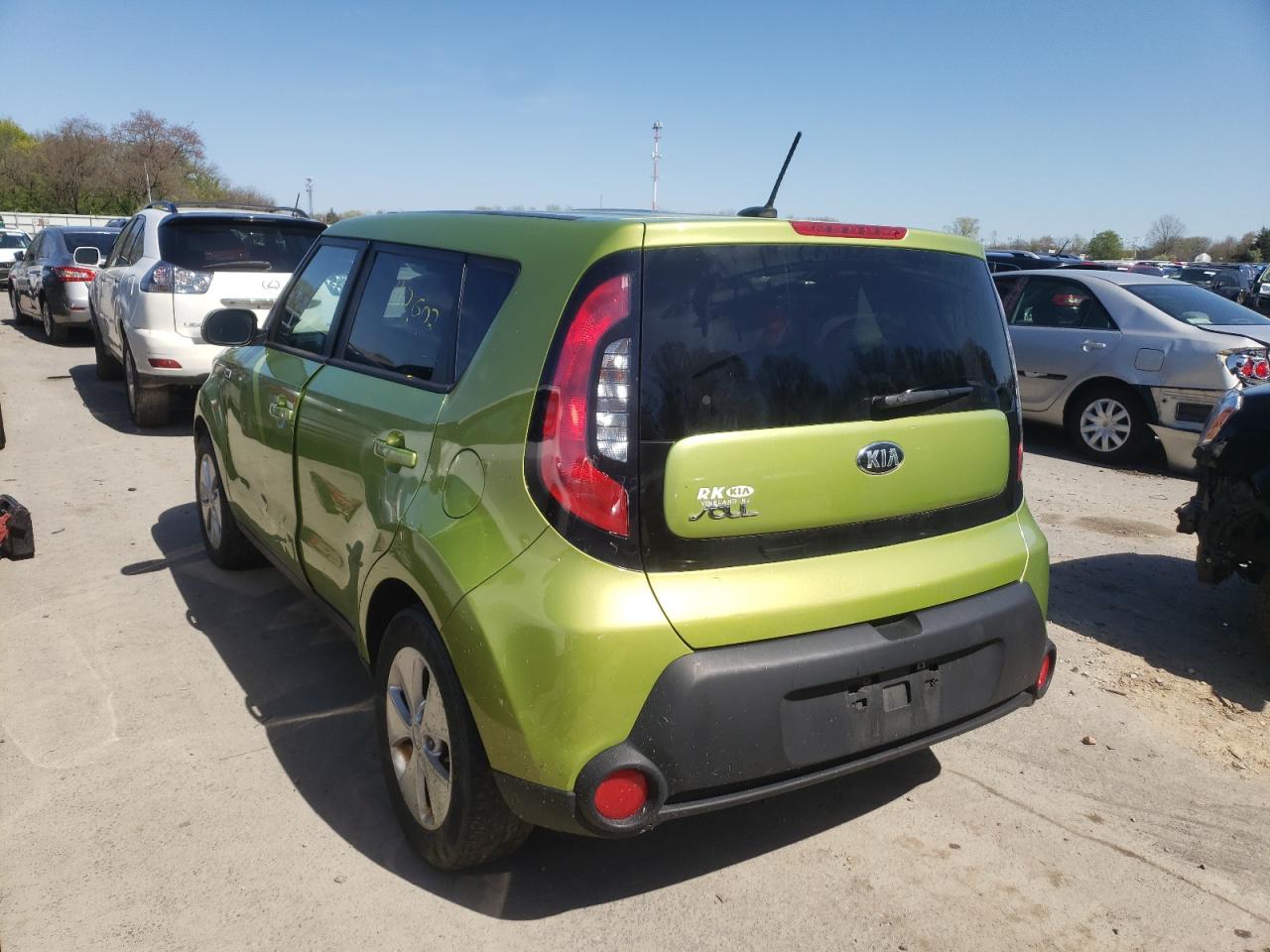 Photo 3 from auction – 2015 KIA SOUL with VIN KNDJN2A29F7777228
