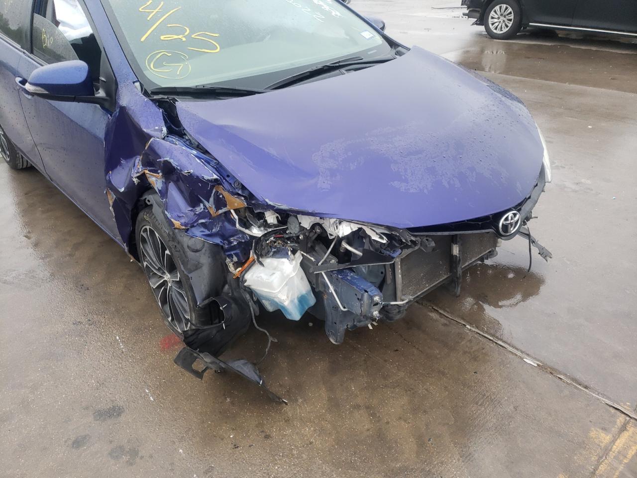 Photo 9 from auction – 2014 TOYOTA COROLLA L with VIN 5YFBURHE5EP046602