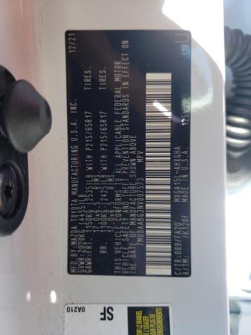 Photo 10 from auction – 2022 TOYOTA COROLLA CR with VIN 7MUBAABG3NV007573