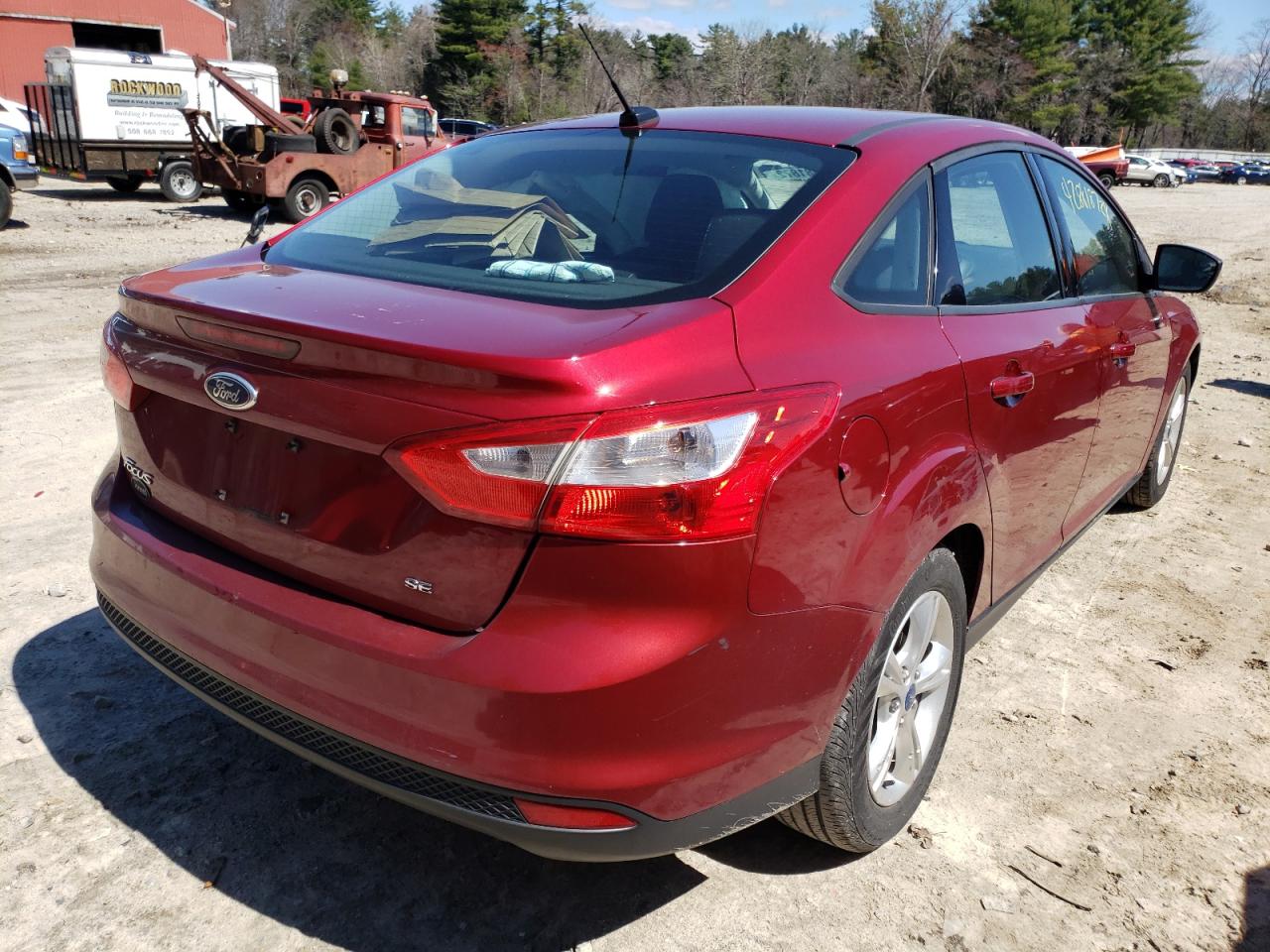 Photo 4 from auction – 2013 FORD FOCUS SE with VIN 1FADP3F26DL154777