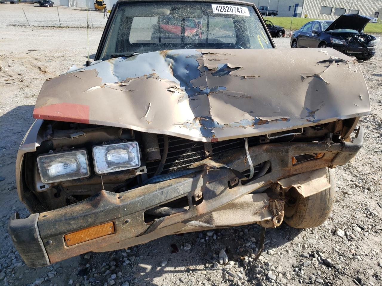 Photo 9 from auction – 1985 DODGE D50 CUSTOM with VIN JB7FP24DXFP117423