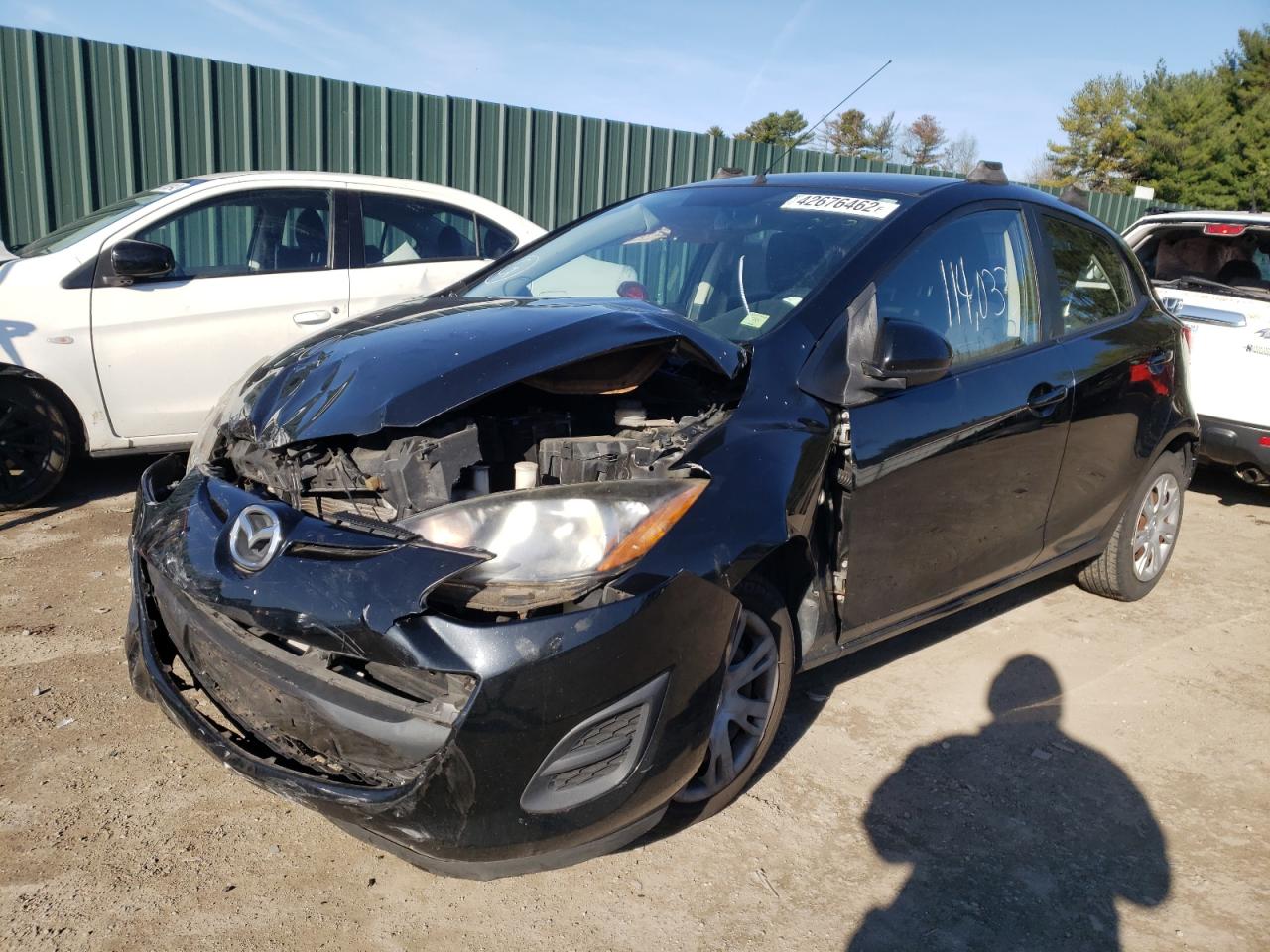 Photo 2 from auction – 2011 MAZDA MAZDA2 with VIN JM1DE1HZ3B0124049
