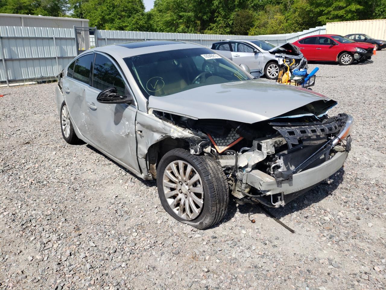 BUICK REGAL CXL 2011 with VIN W04GP5EC2B1123722 - Photo from auction