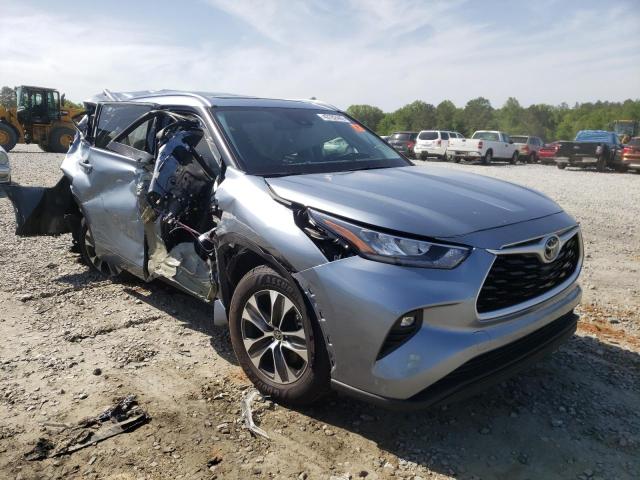 TOYOTA HIGHLANDER 2020 with VIN 5TDGZRAH3LS004154 - Photo from auction