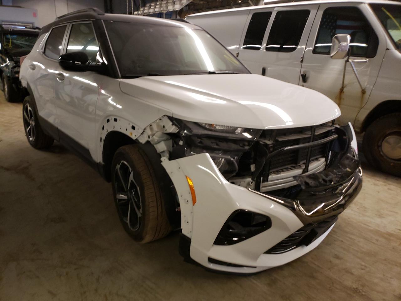 CHEVROLET TRAILBLAZE 2021 with VIN KL79MUSL2MB093296 - Photo from auction