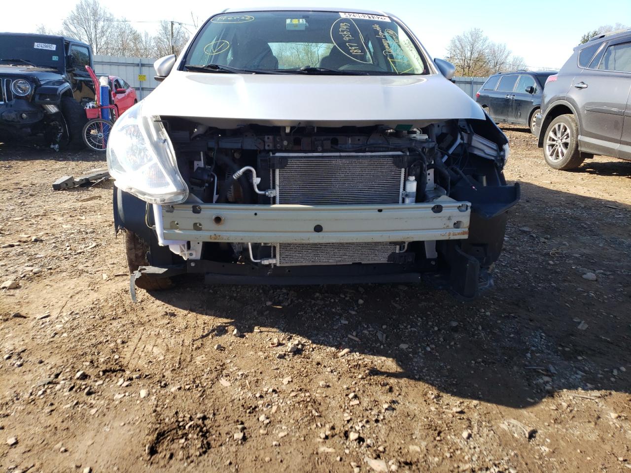 Photo 9 from auction – 2019 NISSAN VERSA S with VIN 3N1CN7APXKL872620