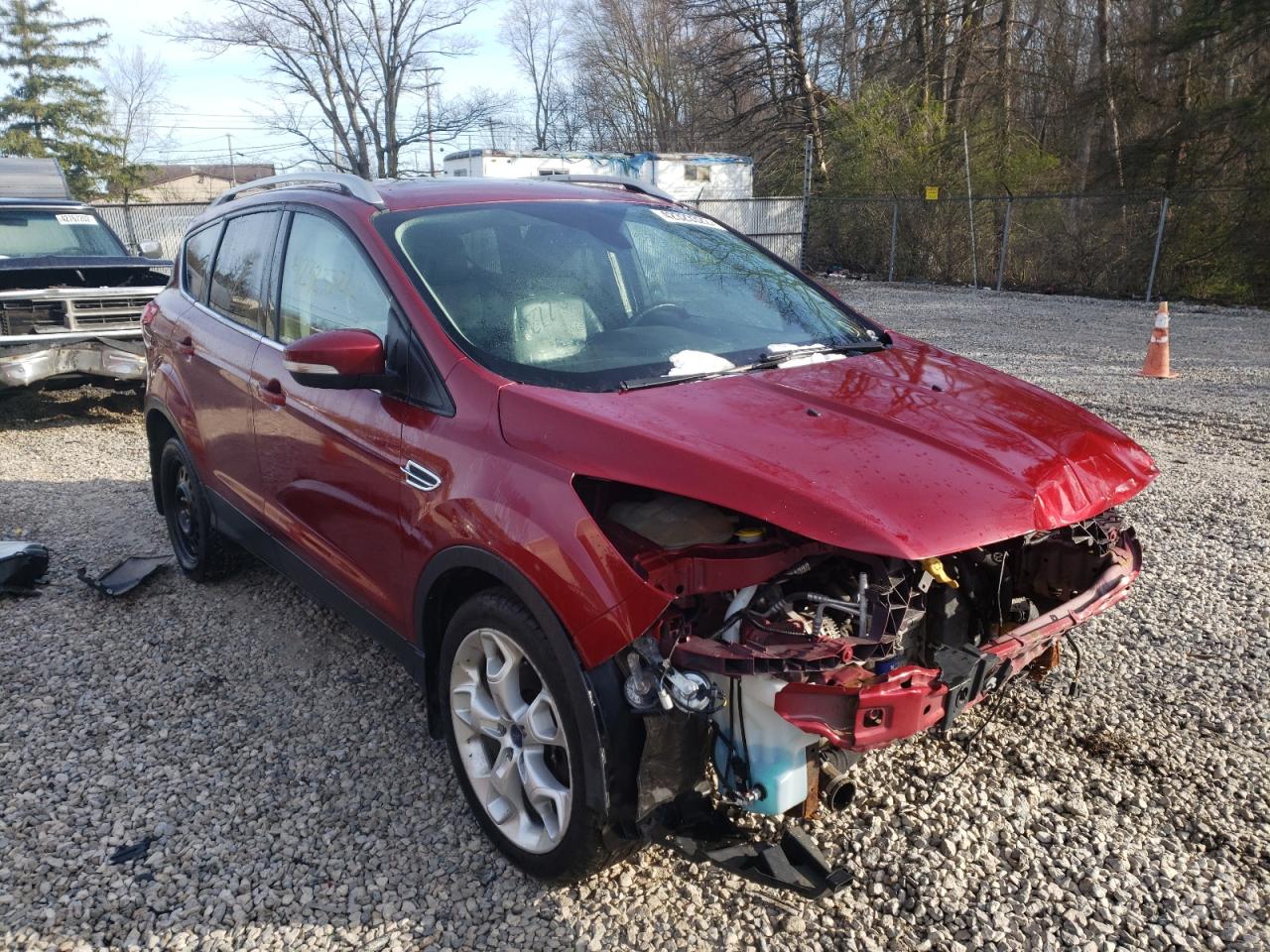 Photo 1 from auction – 2015 FORD ESCAPE TIT with VIN 1FMCU0J92FUA39121