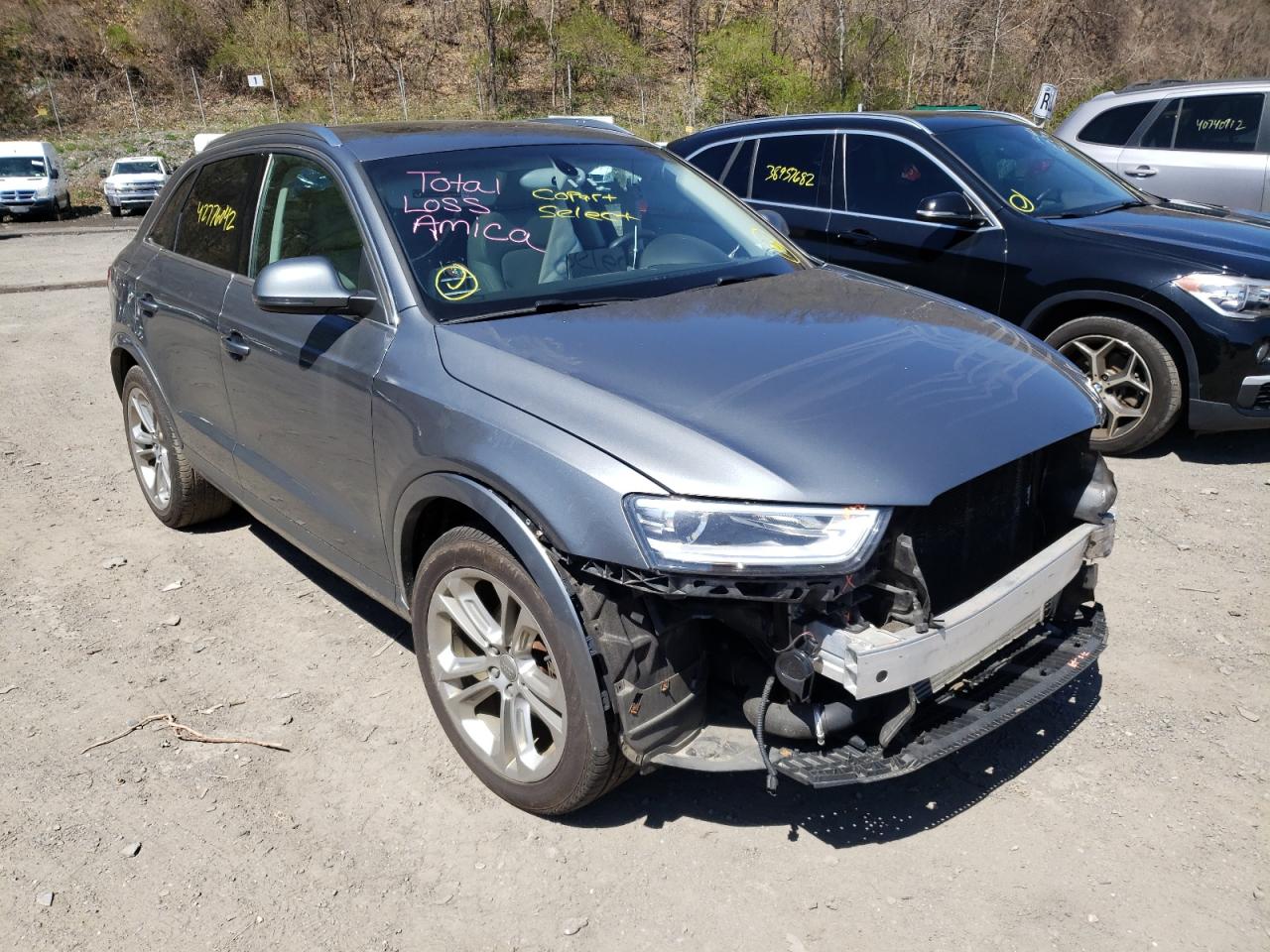 AUDI Q3 PRESTIG 2015 with VIN WA1GFCFS7FR007145 - Photo from auction