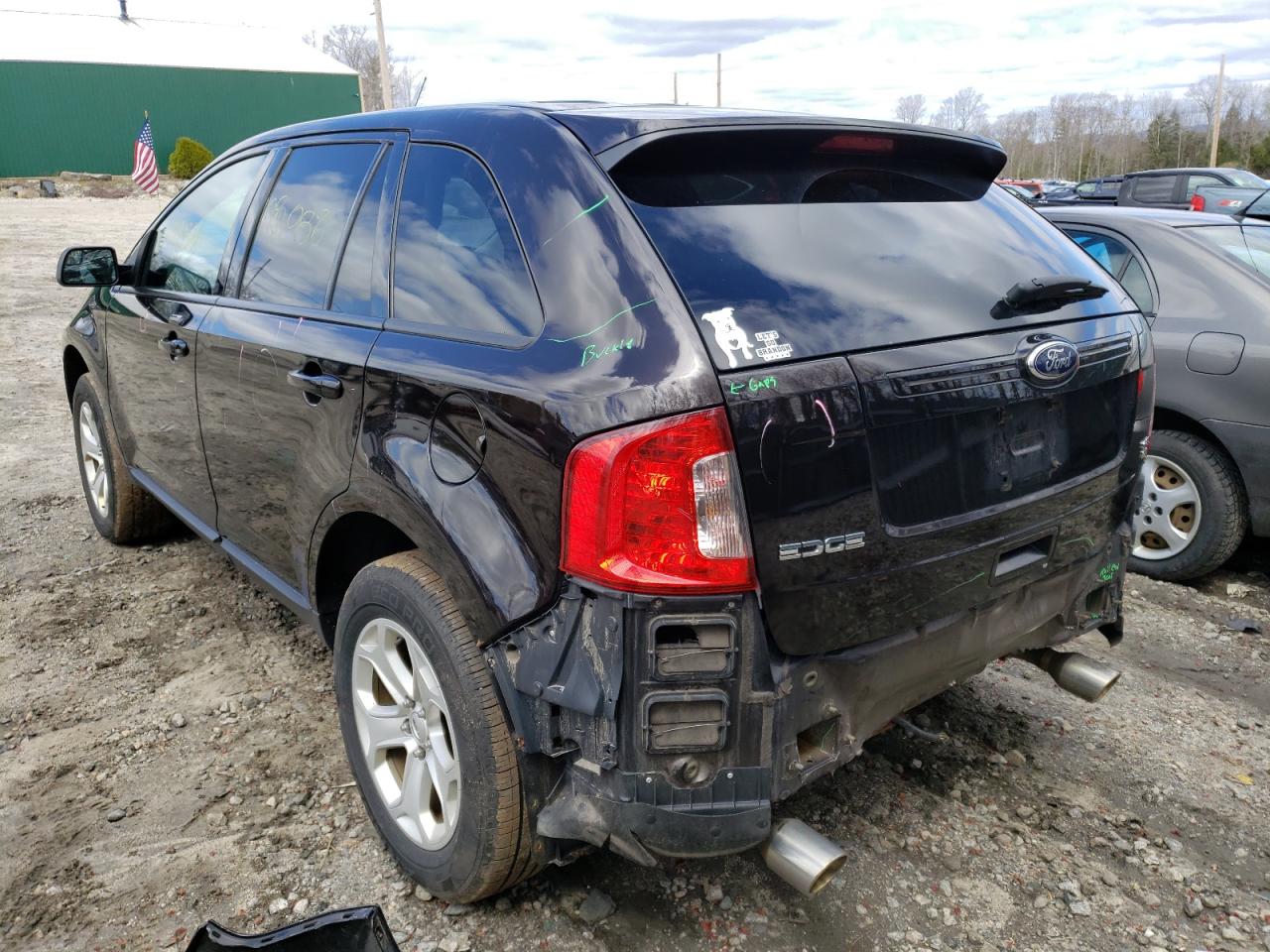 Photo 3 from auction – 2013 FORD EDGE SEL with VIN 2FMDK4JCXDBC74933
