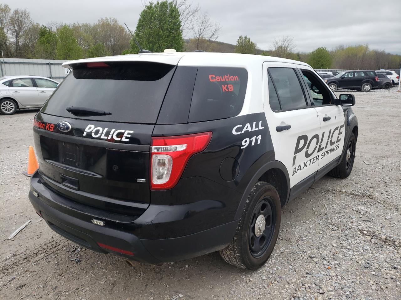 Photo 4 from auction – 2013 FORD EXPLORER P with VIN 1FM5K8AR8DGA51458
