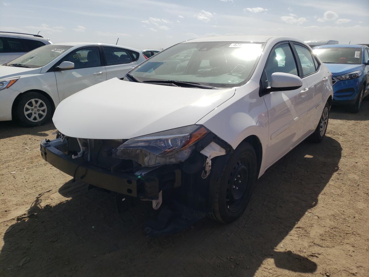 Photo 2 from auction – 2018 TOYOTA COROLLA L with VIN 2T1BURHE9JC013998