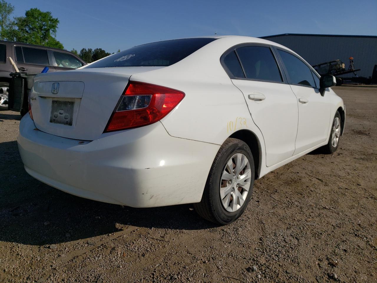 Photo 4 from auction – 2012 HONDA CIVIC LX with VIN 19XFB2F52CE089682