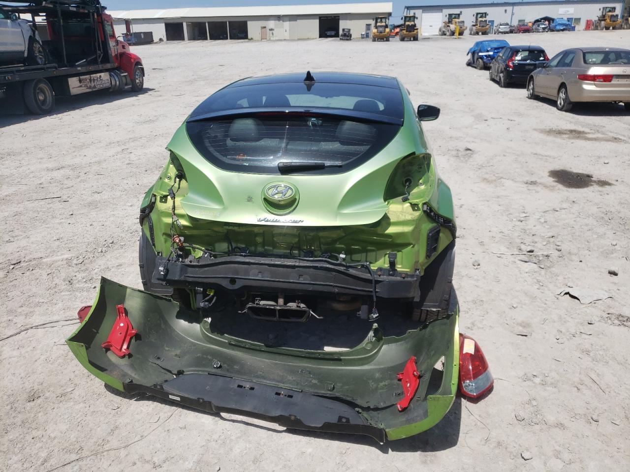 Photo 9 from auction – 2012 HYUNDAI VELOSTER with VIN KMHTC6AD9CU026873