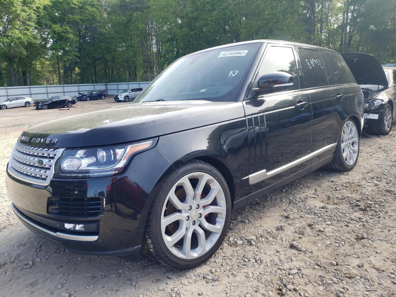 Photo 2 from auction – 2014 LAND ROVER RANGE ROVE with VIN SALGS2WF4EA194994