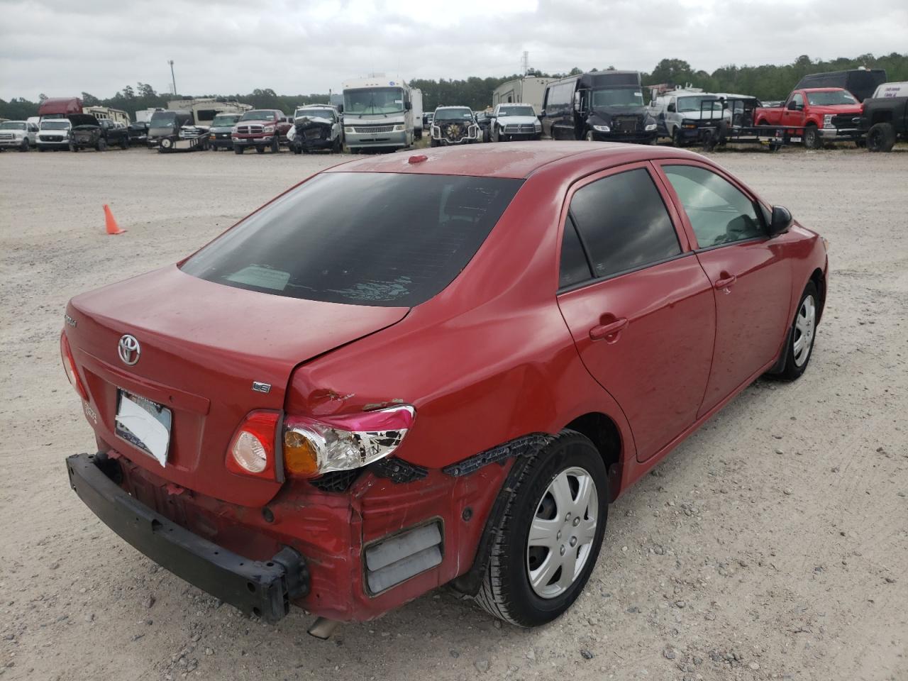 Photo 4 from auction – 2010 TOYOTA COROLLA BA with VIN 1NXBU4EE2AZ310889