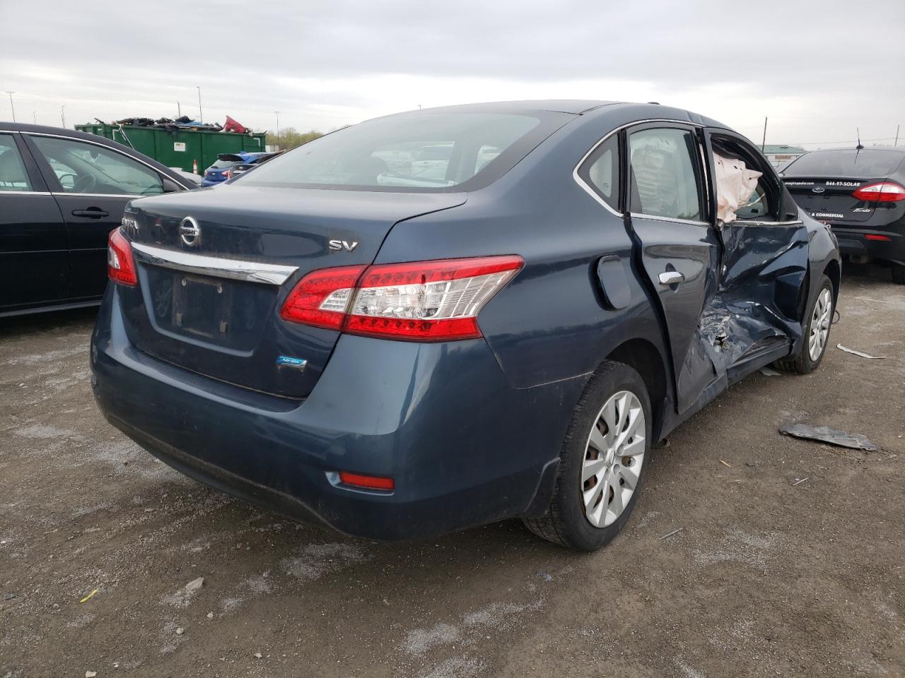 Photo 4 from auction – 2013 NISSAN SENTRA S with VIN 1N4AB7AP7DN902291