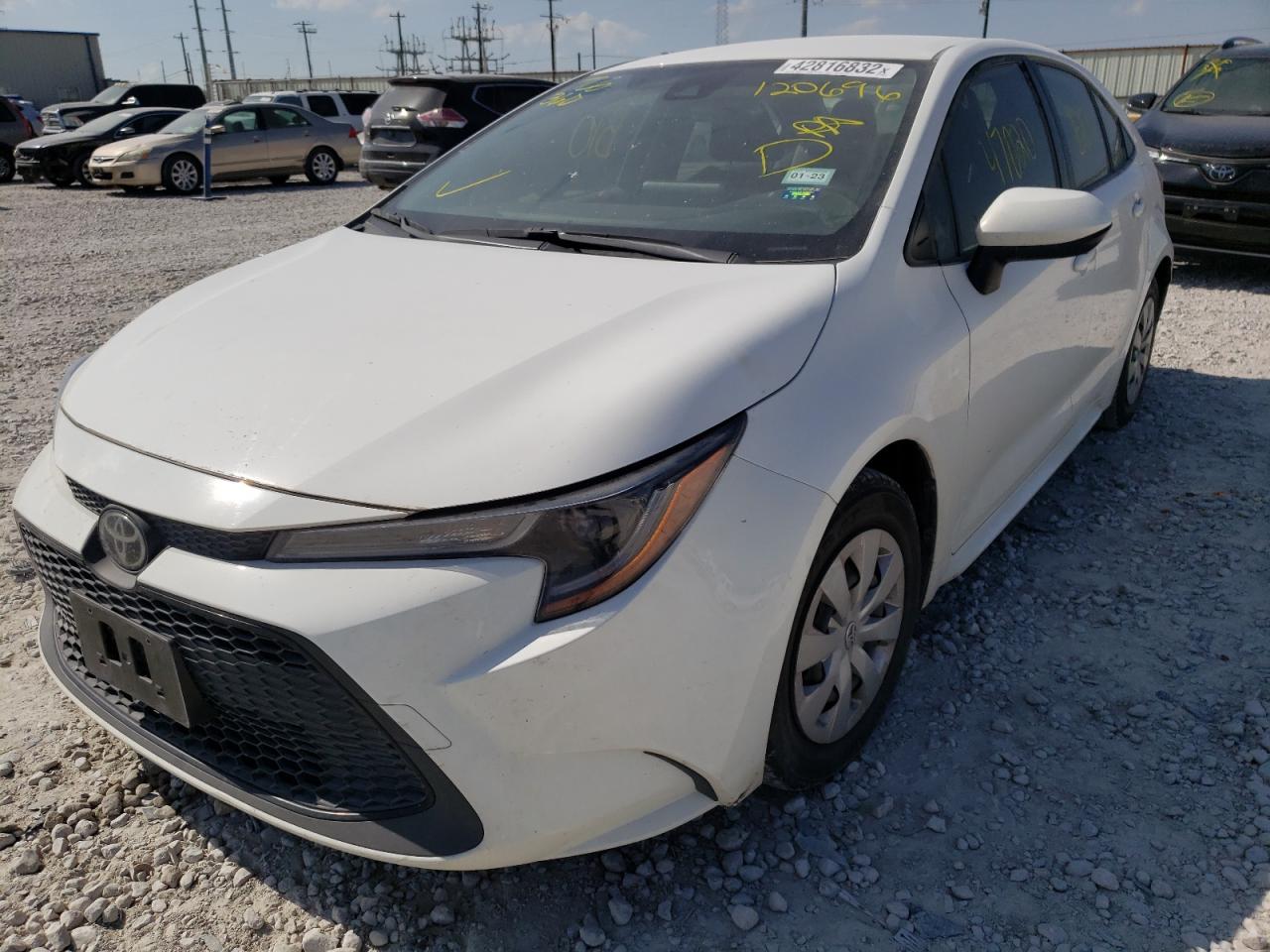 Photo 2 from auction – 2021 TOYOTA COROLLA L with VIN JTDDPMAE5MJ120696