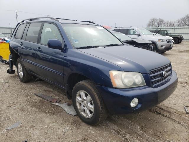 TOYOTA HIGHLANDER 2002 with VIN JTEHF21A520047205 - Photo from auction