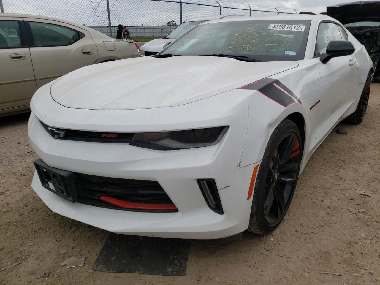 Photo 2 from auction – 2018 CHEVROLET CAMARO LT with VIN 1G1FD1RS5J0186802