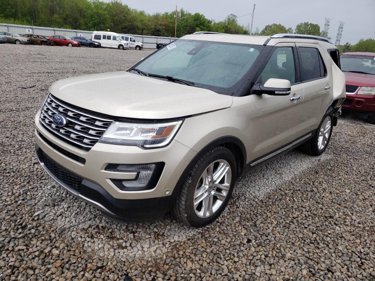 Photo 2 from auction – 2017 FORD EXPLORER L with VIN 1FM5K7FH9HGD77981