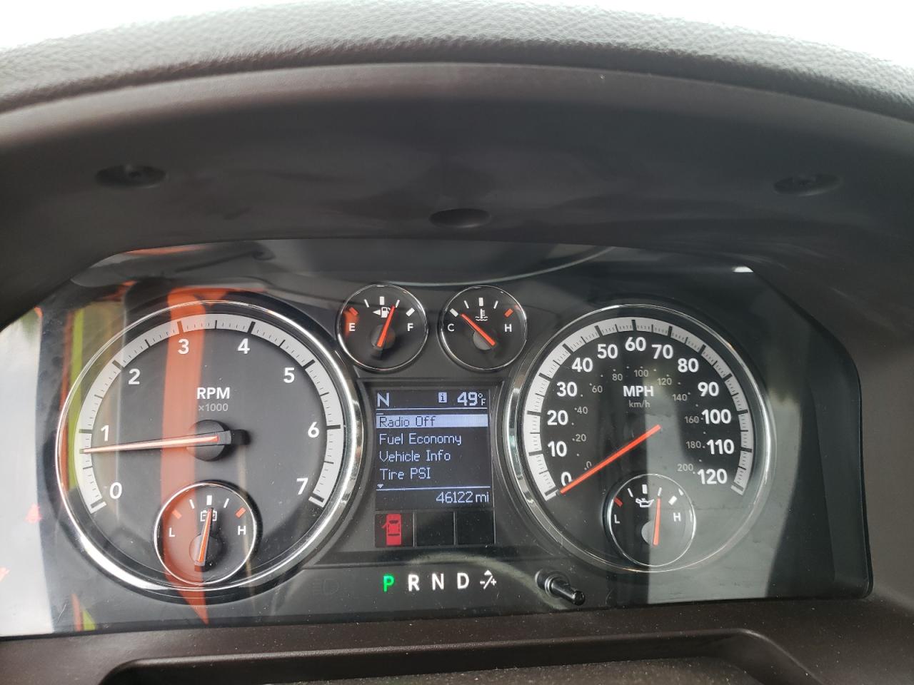 Photo 8 from auction – 2010 DODGE RAM 1500 with VIN 1D7RB1GT2AS221599