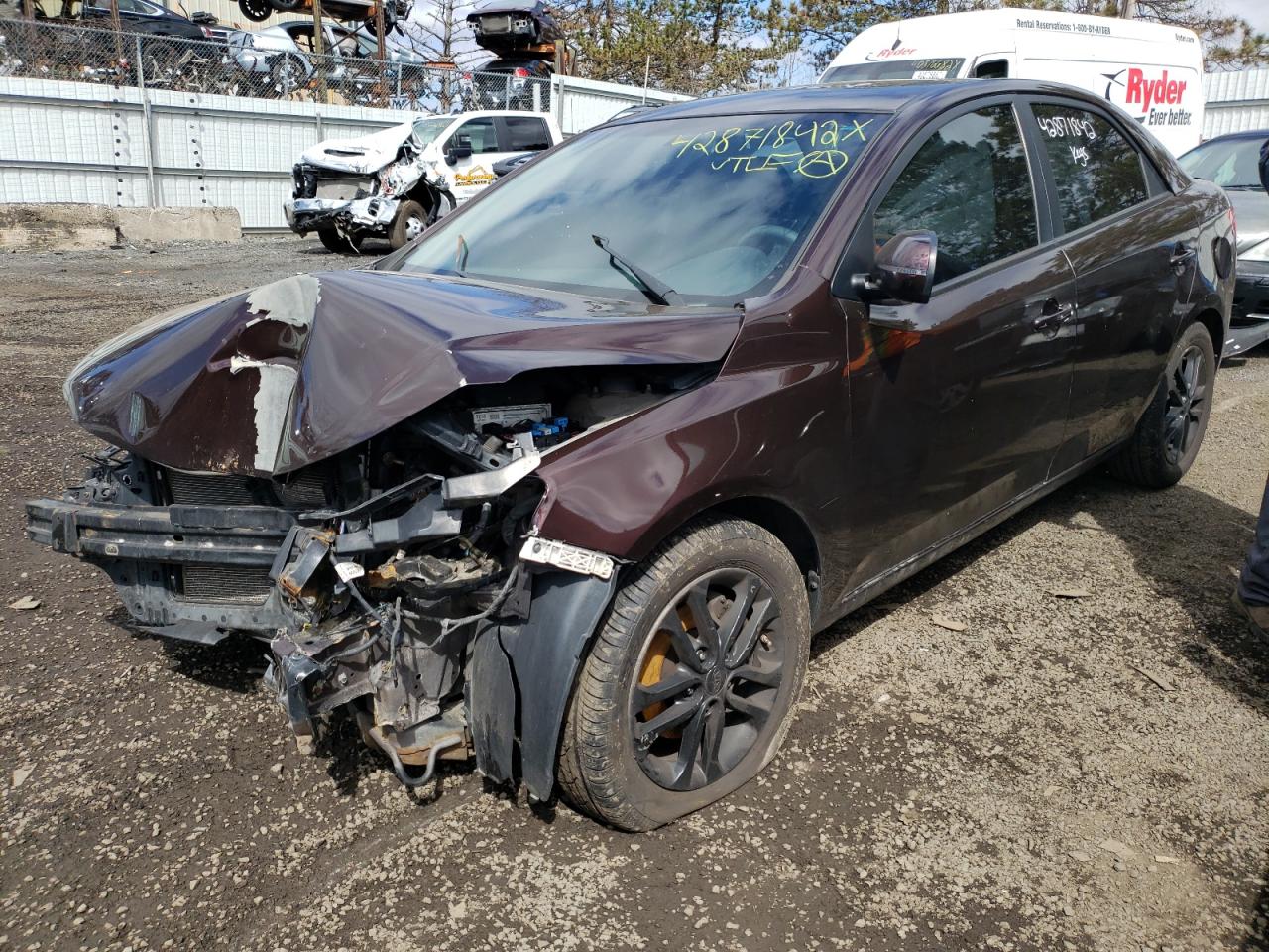 Photo 2 from auction – 2011 KIA FORTE EX with VIN KNAFU4A26B5333411