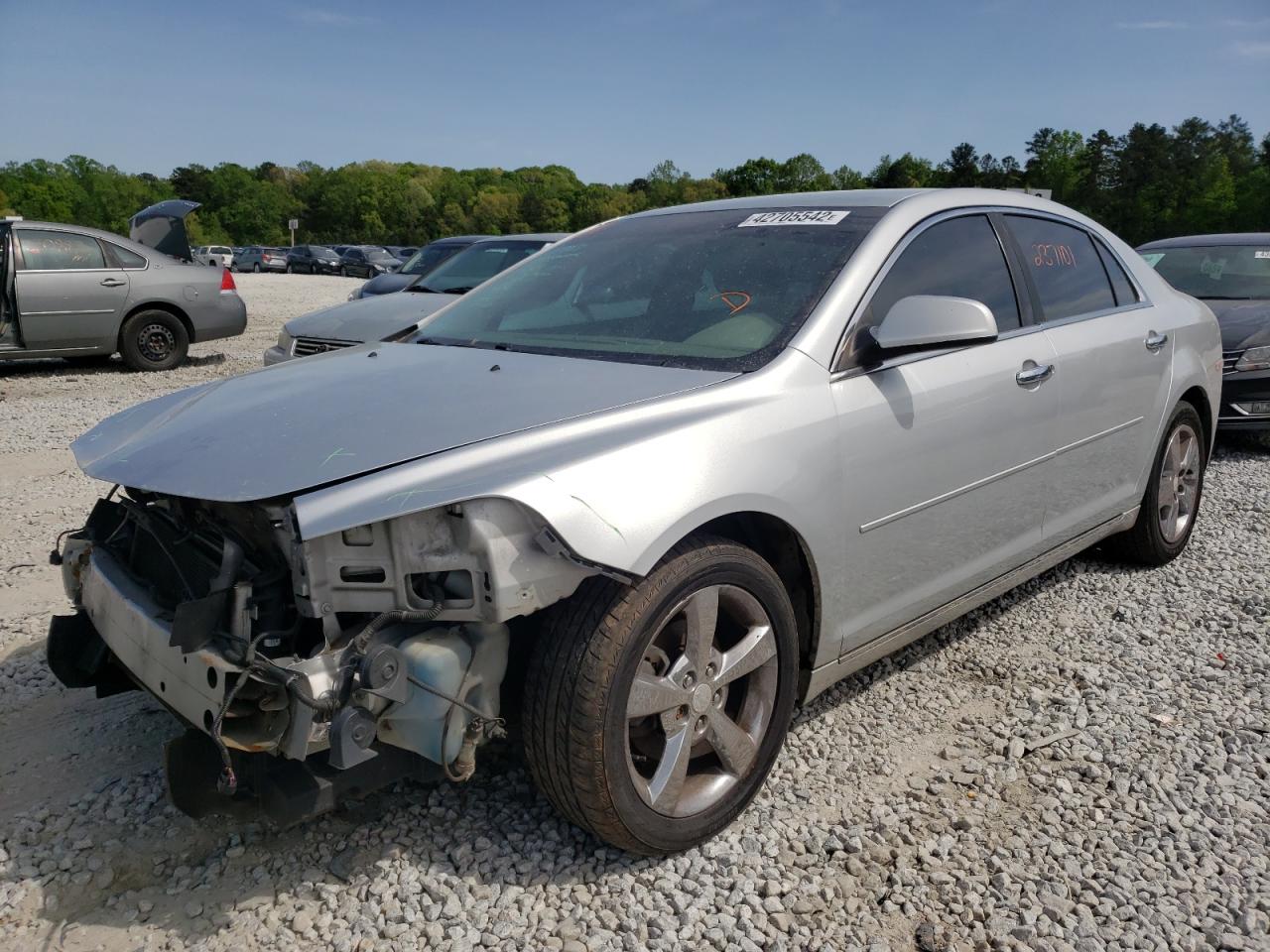 Photo 2 from auction – 2012 CHEVROLET MALIBU 2LT with VIN 1G1ZD5E01CF168032
