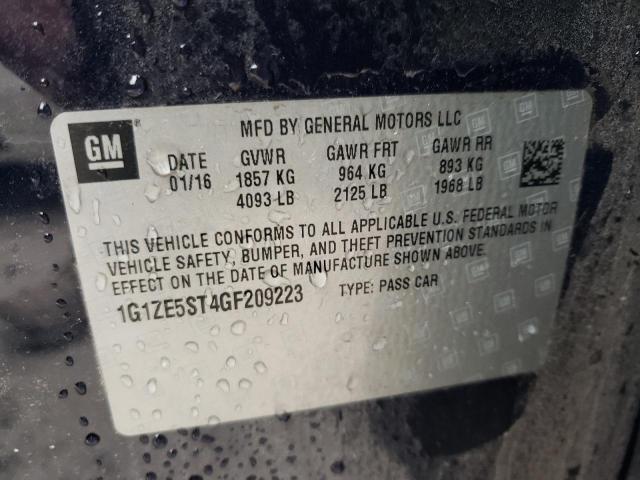Photo 10 from auction – 2016 CHEVROLET MALIBU LT with VIN 1G1ZE5ST4GF209223