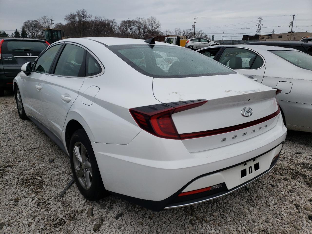 Photo 3 from auction – 2021 HYUNDAI SONATA SE with VIN 5NPEG4JA0MH112404