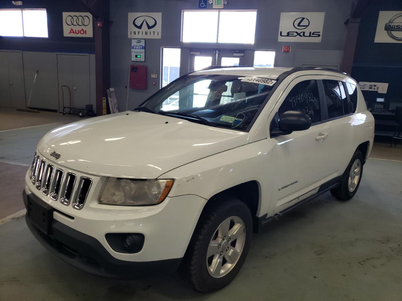 Photo 2 from auction – 2013 JEEP COMPASS SP with VIN 1C4NJCBAXDD205382