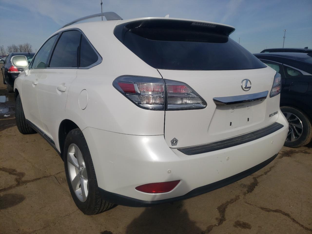 Photo 3 from auction – 2011 LEXUS RX 350 with VIN 2T2BK1BA3BC099495