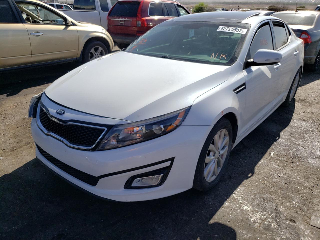 Photo 2 from auction – 2015 KIA OPTIMA EX with VIN 5XXGN4A75FG359340