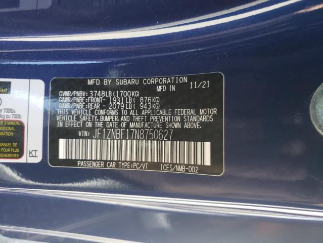 Photo 10 from auction – 2022 TOYOTA 86 with VIN JF1ZNBF17N8750627