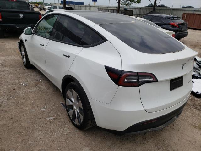 Photo 3 from auction – 2021 TESLA MODEL Y with VIN 5YJYGAEE4MF150015