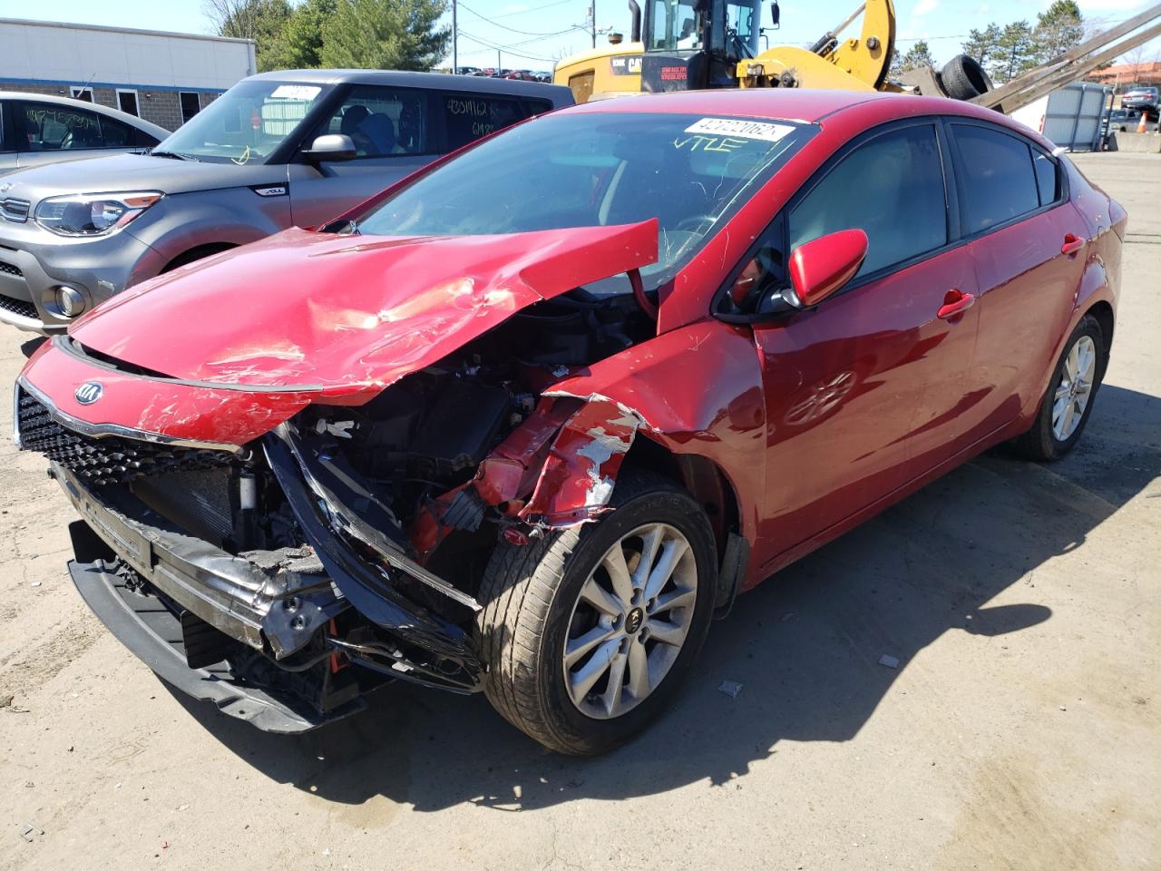 Photo 2 from auction – 2017 KIA FORTE LX with VIN 3KPFL4A73HE106532
