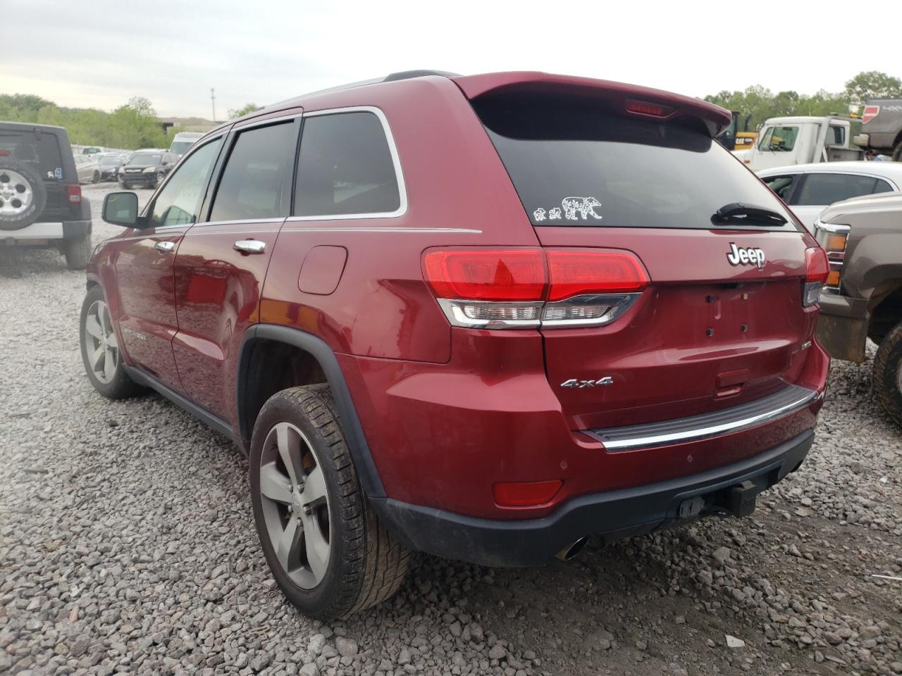 Photo 3 from auction – 2014 JEEP GRAND CHER with VIN 1C4RJFBG2EC266143