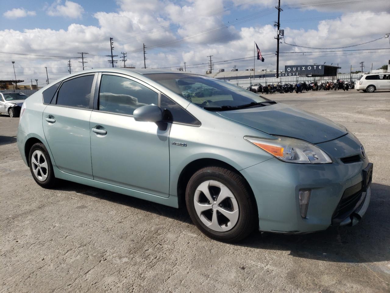 TOYOTA PRIUS 2013 with VIN JTDKN3DU5D5581920 - Photo from auction