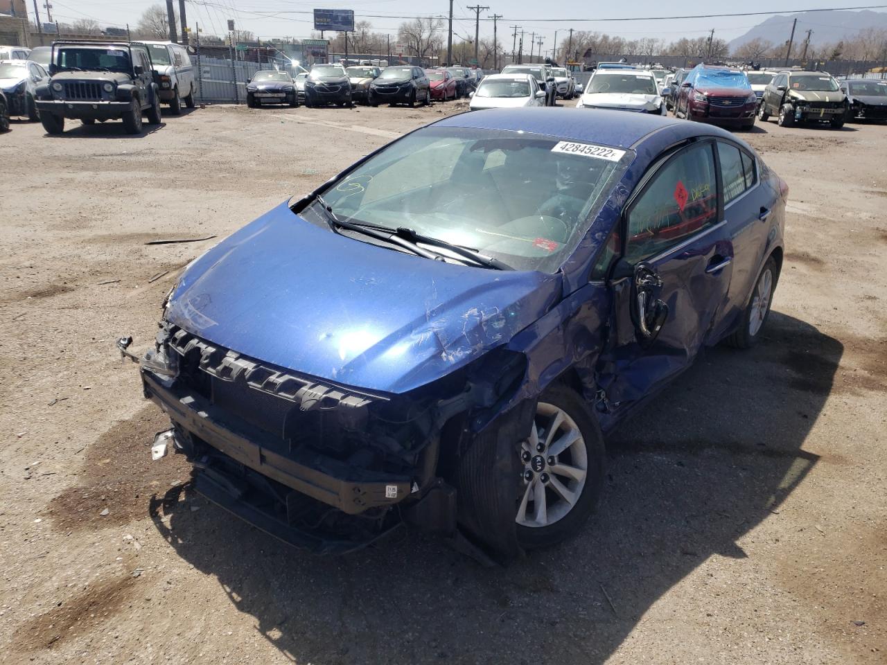 Photo 2 from auction – 2017 KIA FORTE LX with VIN 3KPFL4A77HE142143