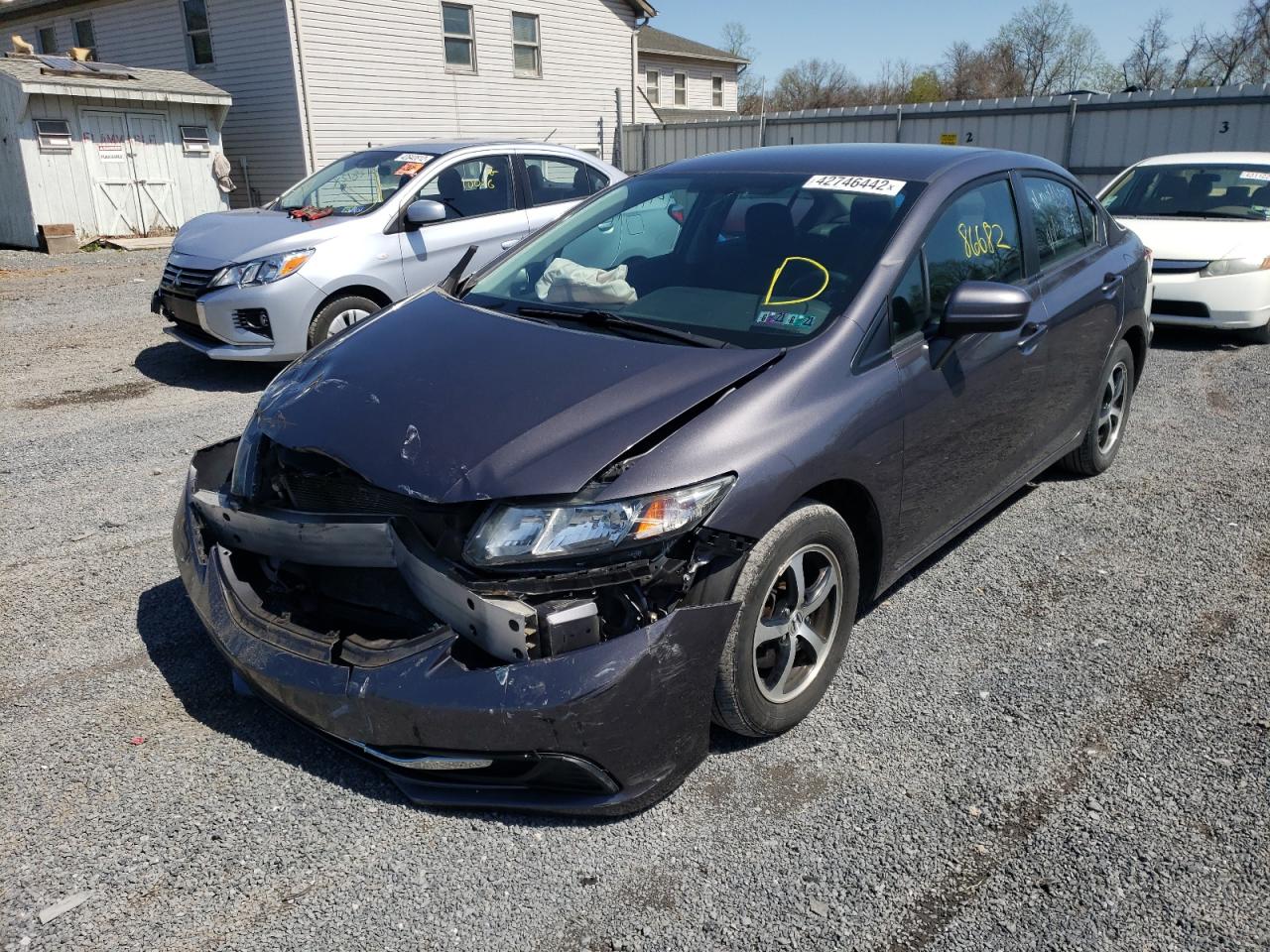 Zdjęcie 2 z aukcji – 2015 HONDA CIVIC SE z VIN 19XFB2F74FE273480