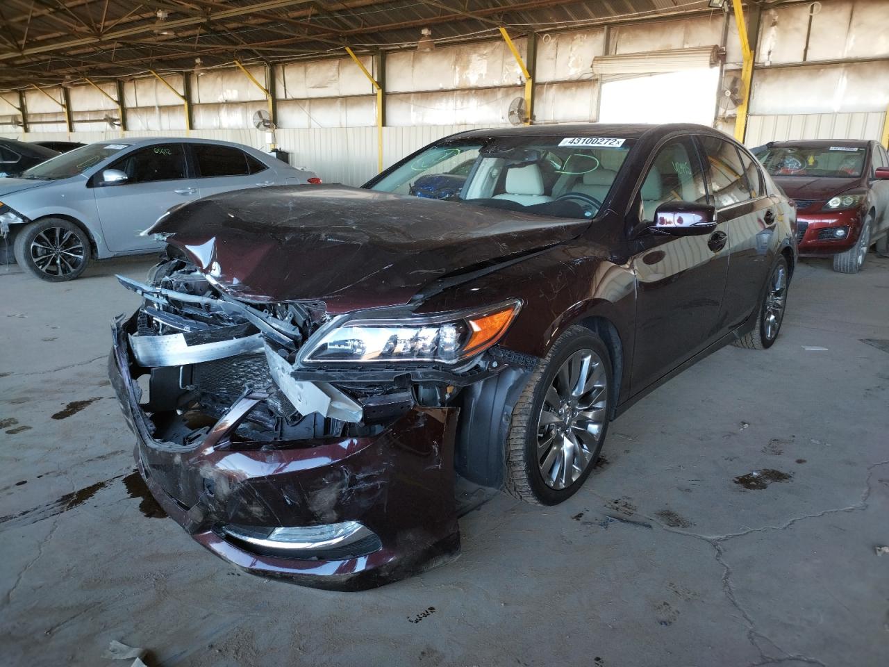 Photo 2 from auction – 2016 ACURA RLX TECH with VIN JH4KC1F56GC000326