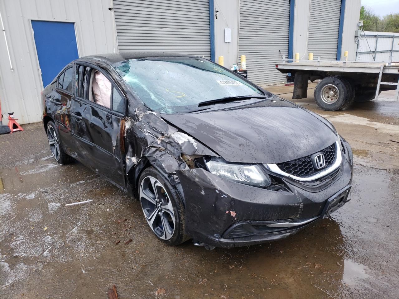 HONDA CIVIC LX 2014 with VIN 2HGFB2F56EH511686 - Photo from auction