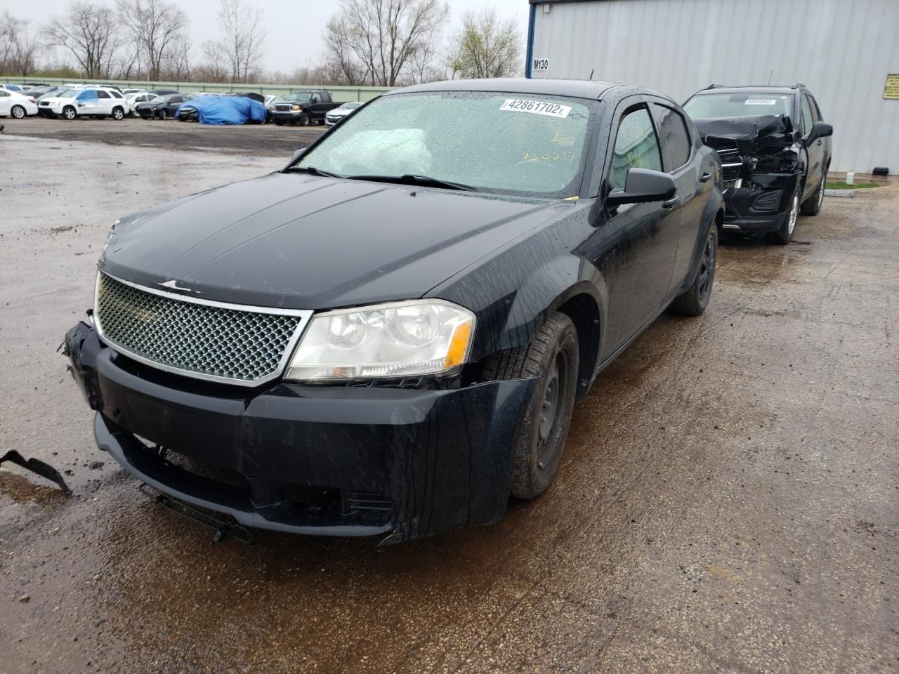 Photo 2 from auction – 2010 DODGE AVENGER SX with VIN 1B3CC4FB1AN130217
