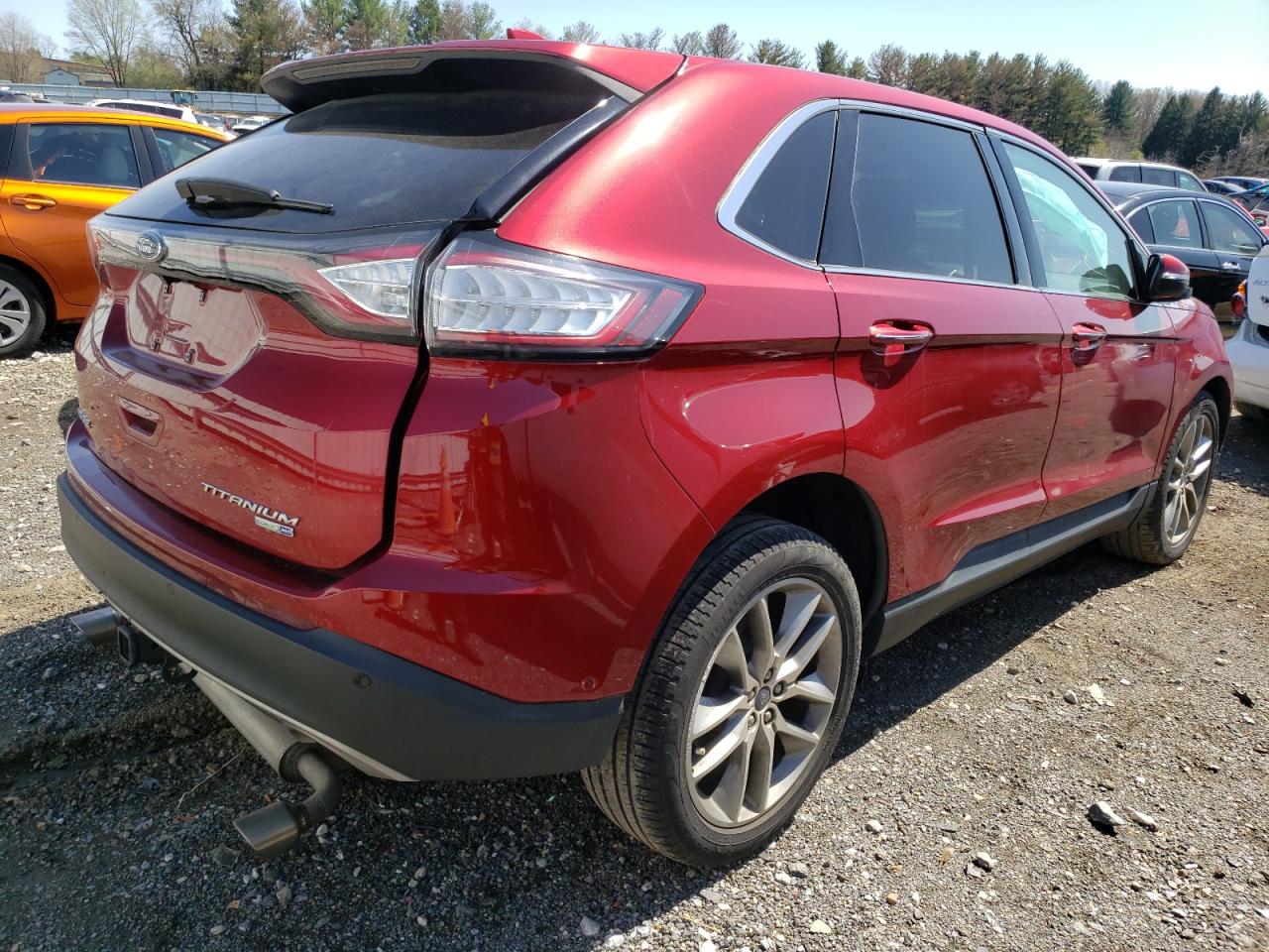 Фото 4 с аукциона – 2017 FORD EDGE TITAN с VIN 2FMPK4K92HBB25664